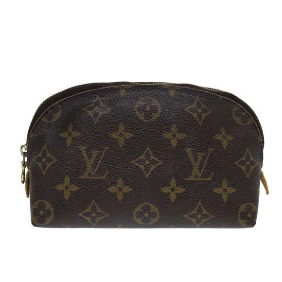 LOUIS VUITTON Monogram Pochette Cosmetic PM Cosmetic Pouch M47515 LV Auth 81496 - Picture 13 of 16